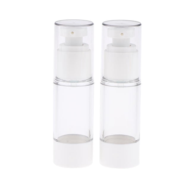Paquete de 2 unidades, contenedores portátiles de viaje para aceites esenciales, botellas rellenables para perfume y loción. 30 ml