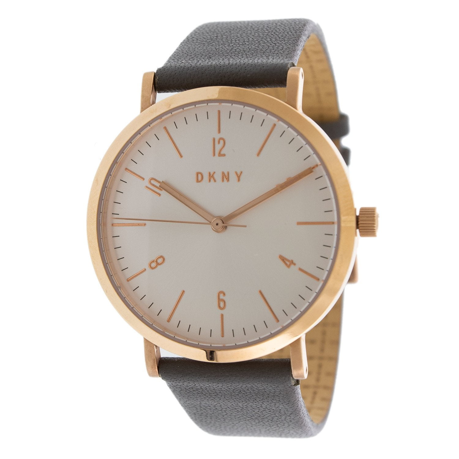 Dkny Women s Minetta NY2652 Rose Gold Leather Quartz Fashion Watch Walmart