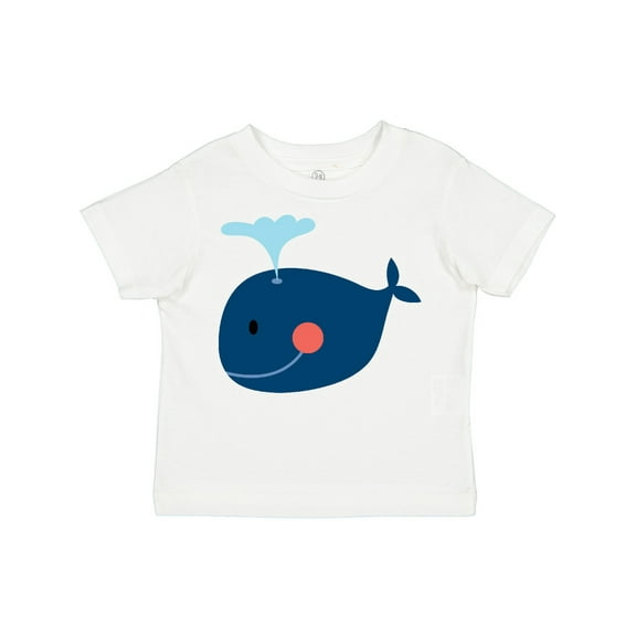 Inktastic Whale Cute Blue Boys or Girls Toddler T-Shirt