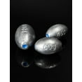 thumbnail image 6 of BLUEWING Egg Sinkers Oval Shaped Fishing Weight Lead Sinker for Saltwater Freshwater Fishing，5 oz, 2pcs, 6 of 7