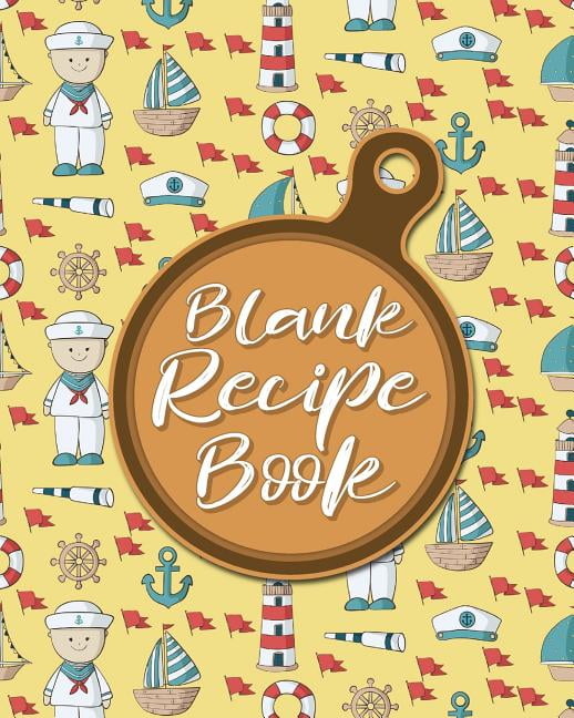 Blank Recipe Book Recipe Keeper, Organizer To Write In