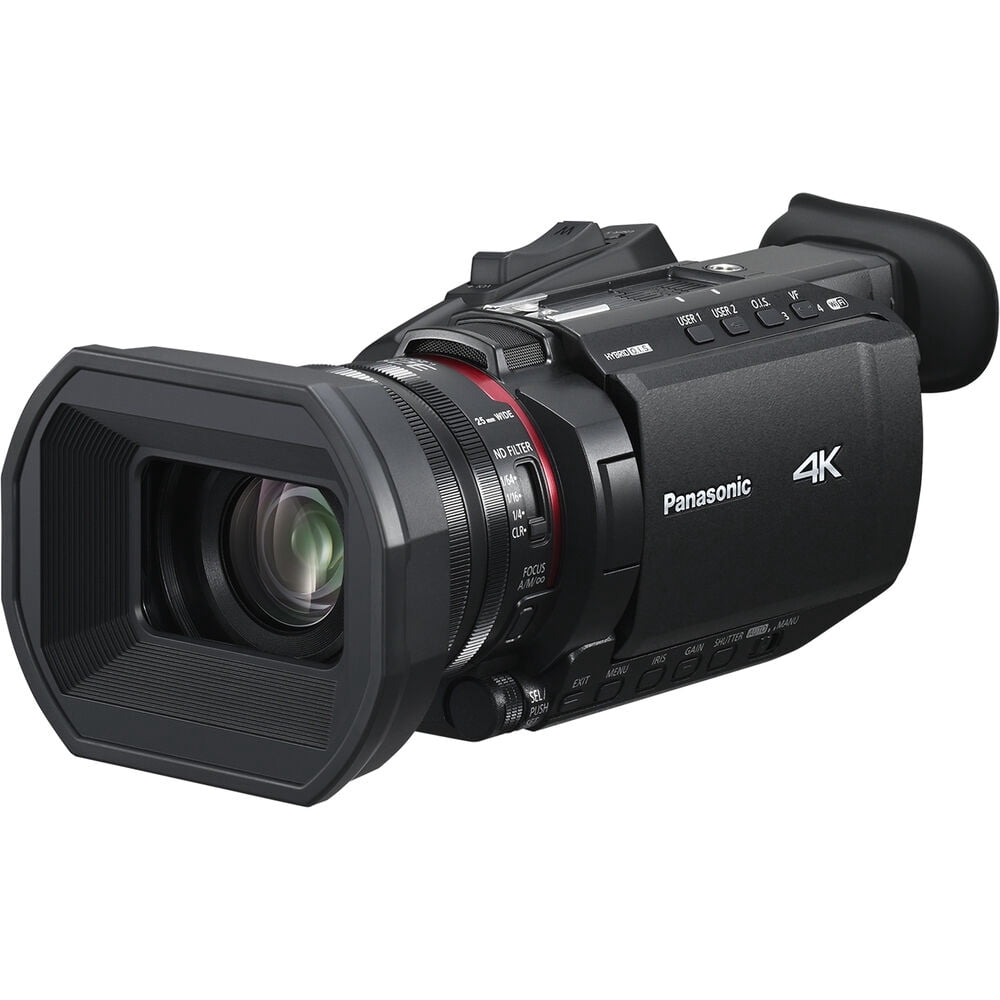 Panasonic HC-X1600 UHD 4K HDMI Lightweight Compact Camcorder with