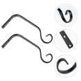 thumbnail image 2 of 2pcs Planter Pot Hanging Hooks Iron Wall-mounted Hooks Flower Pot Hanging Brackets, 2 of 6