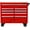 Red, variant on Rolling Tool Chest, Wooden Top for Garage,Red | 9-Drawer Large Tool Cabinet with Wheels, Heavy Duty Metal Tool Box Workbench for Workshop