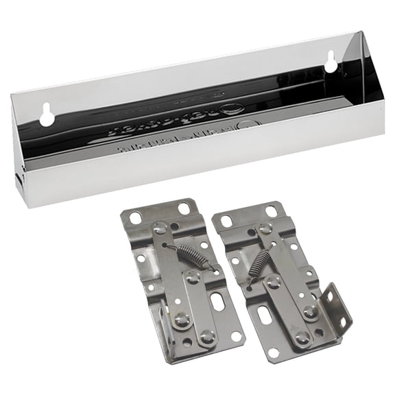 Rev-A-Shelf 6541-11-52 Sink Classics 11-1/4"W Stainless Steel Slim Tip Out Sink Sponge