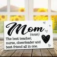 thumbnail image 5 of JennyGems Mom is My Best Friend Wooden Sign, Mother Definition Gifts and Decor, Made in USA, 5 of 8