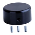 thumbnail image 1 of Pedal de guitarra de metal Topper Piesta del pie Tapa de protección del interruptor del interruptor de la perilla para pedales de efecto , Negro, 1 of 8