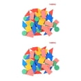 thumbnail image 4 of Baohd 150Pcs Self-adhesive Foams Stickers Colorful DIY Sponge Sticker Three-dimensional Decal Kindergarten Handmade Educational 2Set, 4 of 6
