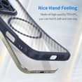 thumbnail image 5 of Case for Galaxy S24 Ultra,Full-Body Rugged Carbon Fibre Protective Clear Back Hybrid Magnetic Wireless Charge Shockproof Protector Phone Case for Samsung Galaxy S24 Ultra 5G,6.8 inch 2024 (Blue), 5 of 18