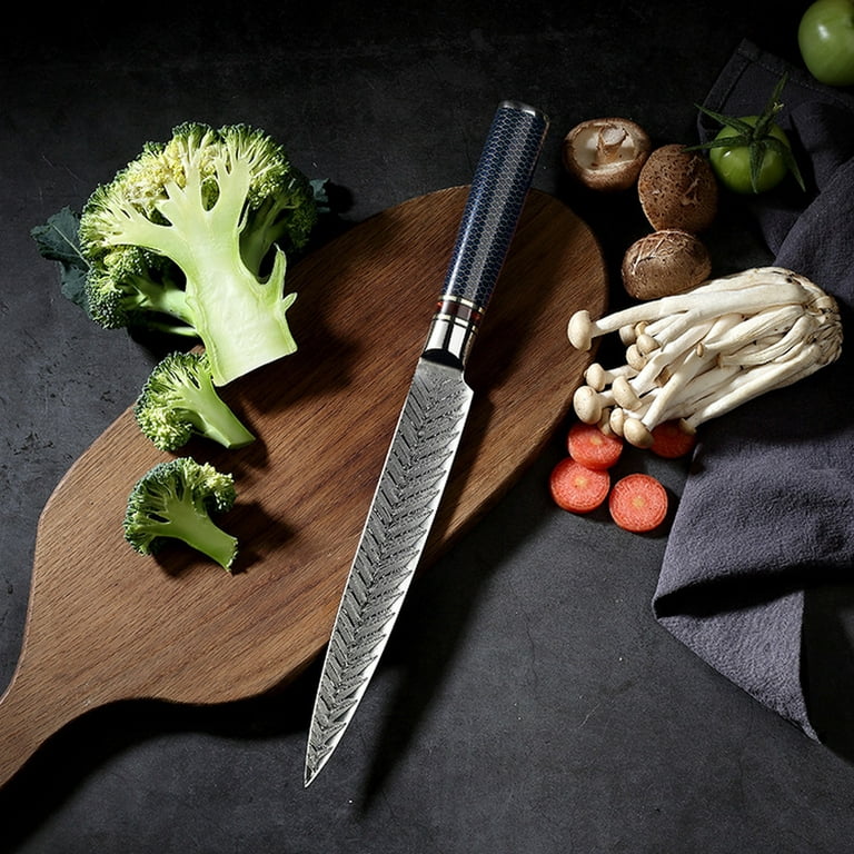 Beautiful Damascus Chef Set For Sale, Kitchen Knives, USA