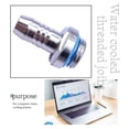 thumbnail image 1 of Connecteur de Refroidisseur d'Eau Connecteur de Refroidissement d'Eau Connecteur de Filetage G1/4 Connecteur de Refroidisseur d'Eau pour Ordinateur Connecteur de Refroidisseur d'Eau G1/4, 1 of 6
