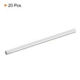 thumbnail image 3 of Uxcell Round Coupling Nut Threaded Sleeve Connector Rod Bar Stud Tube Pack 100mm 20, 3 of 6