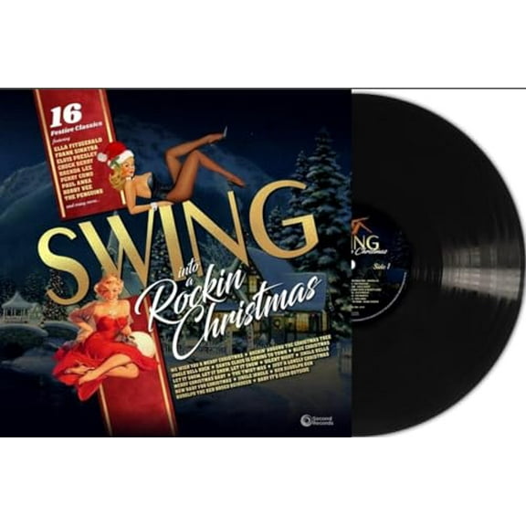 Various Artists Swing Into a Rockin' Christmas (Vinyl Record) 12" Album
