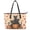 Black Cat Pumpkin, variant on POLERO Snowman Large Capacity Lady's Saddle Bag, PU Leather Curved Leather Bag Waterproof Handbag for Shopping Work