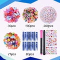thumbnail image 3 of Juego de alfileres Cheer JOICEE 80 con alfileres para ropa y minianimales de resina, 3 of 7