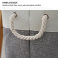 thumbnail image 4 of CUITING Fabric Cube Storage Bins (12.75” x 12.75”)  6 Pack  Gray White, 4 of 5