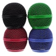 thumbnail image 2 of 4 rejillas de repuesto para micrófono de metal, compatibles con Shure SM58., 2 of 8