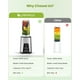 thumbnail image 4 of Licuadora LAMPICK Smoothie de 900 W con 2 vasos portátiles de 790 ml sin BPA, 4 of 8