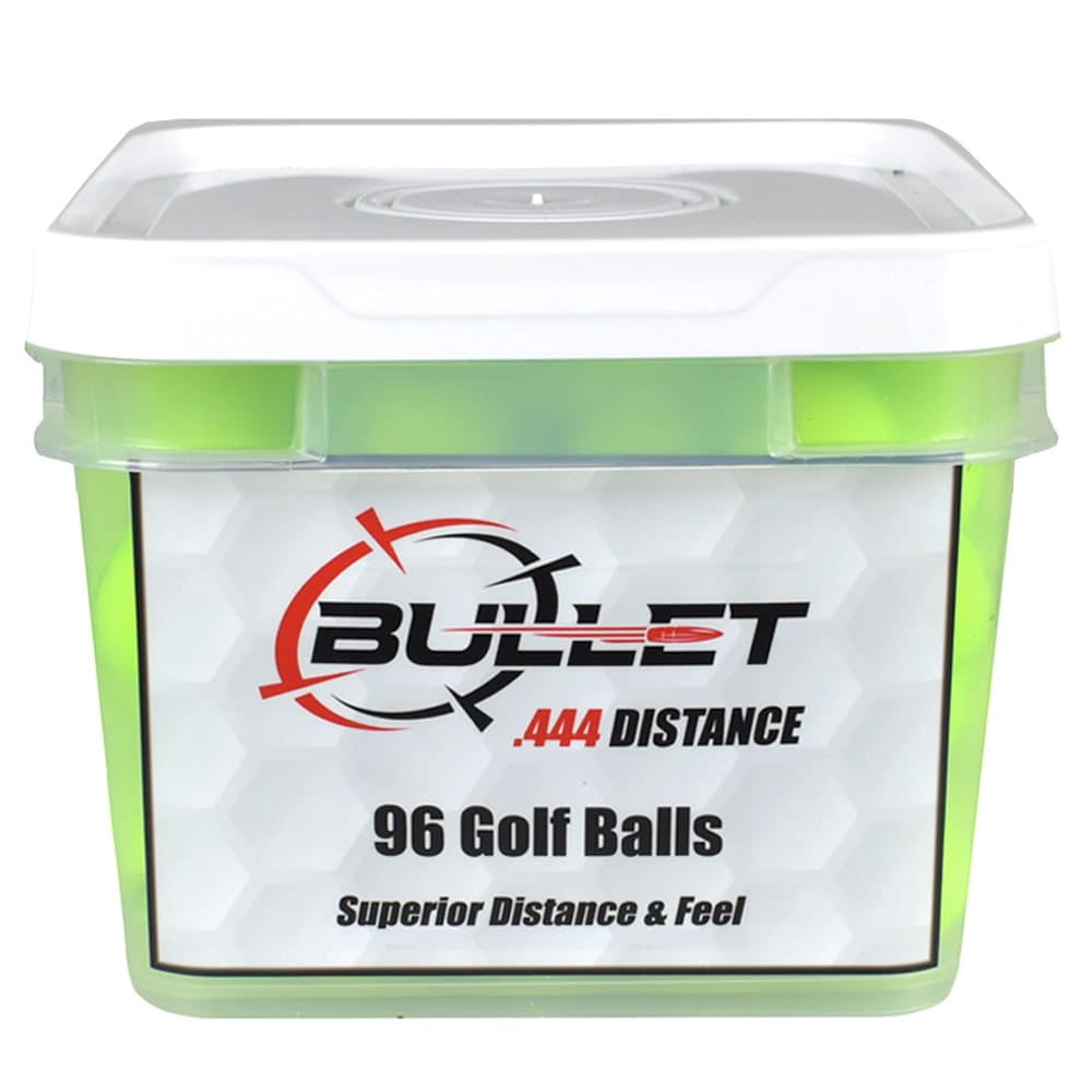 Bullet .444 Distance Matte Colored Golf Balls [96-Ball]