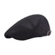 thumbnail image 2 of Gorra plana de malla jinwen para hombre sombrero de pintor negro ajustable, 2 of 8