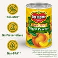 thumbnail image 3 of Del Monte Yellow Cling Sliced Peaches, Canned Fruit, 15 oz Can, 3 of 7
