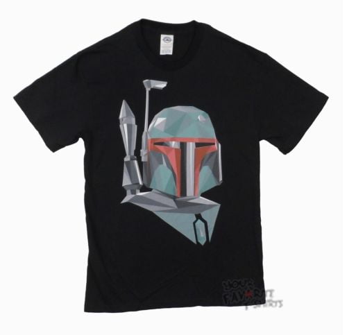 Star Wars Star Wars Boba Fett Geometic Adult T Shirt Walmart Com