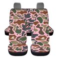 thumbnail image 5 of HUISEFOR 4 Pcs Camouflage Duck Car Seat Cover Set Breathable Anti Slip Front and Back Seat Covers Protectors, All-Season Protection, Easy to Installation, Universal Fit for Cars SUV, 5 of 7
