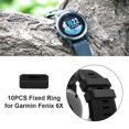 thumbnail image 4 of 10 Uds correa de reloj de silicona anillo de retención de soporte de bucle para Garmin Fenix ​​6X, 4 of 6