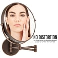 thumbnail image 4 of Espejo de maquillaje de pared OVENTE 9 con aumento de 1X/7X, 4 of 9