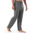 thumbnail image 7 of USNSM Men's Tall Extra Long Pajama Pants, Soft Loose Comfort Breathable, Lounge Jogger Yoga Pants,Sleepwear with Pockets for Men Gray XXL, 7 of 7
