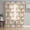 Brown, variant on Orange Palm Tree Summer Sheer Curtains for Living Room Bedroom Beach Tropical Botanical Coastal Sheer Curtains 45 Inch Long 2 Panels Set Light Filtering Curtain Window Treatments Dining Room Drapes