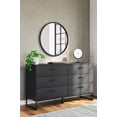 thumbnail image 2 of Signature Design by Ashley Socalle 6 Drawer Dresser, Black, 2 of 9