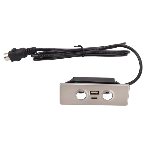 Qukaim Commutateur électrique à distance 5 broches pour fauteuil inclinable électrique avec commande manuelle pour canapé électrique, port de charge USB de type C