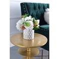 thumbnail image 3 of 15.5" Round Accent Table - Antique Brass, 3 of 5