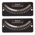 thumbnail image 1 of 2X 45-0-45 Inclinometer Mini Protractor Inclinometer Angle Measuring Instrument Tilt Gauge Slope Meter, 1 of 8