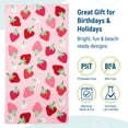 thumbnail image 6 of Wildkin Kids 100% Cotton Beach Towel for Boys and Girls (Strawberry Patch), 6 of 8