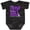 Storm Camo, variant on Inktastic I Wear Purple for My Great Grandpa Alzheimers Awareness Boys or Girls Baby Bodysuit