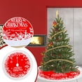 thumbnail image 2 of LYCAQL Soft Carpets for Bedrooms Christmas Tree Skirt Tree Bottom Decoration Scene Decoration Floor Mat 47 Inch Couch Throw, 2 of 9