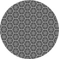thumbnail image 1 of Ahgly Company Machine Washable Indoor Round Transitional Gray Wolf Gray Area Rugs, 6' Round, 1 of 7