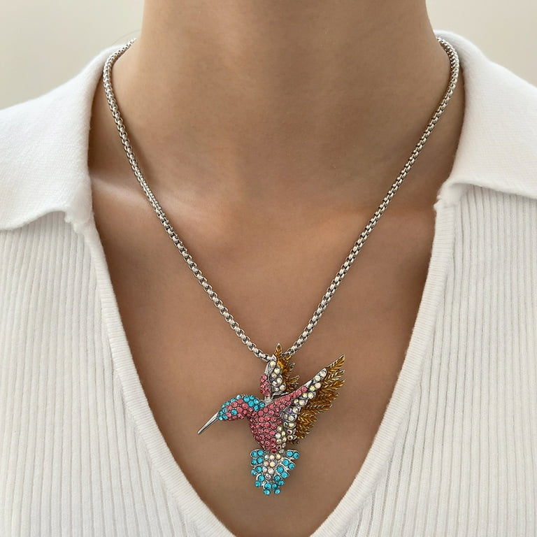 Hummingbird necklace walmart deals