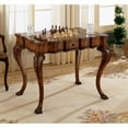 thumbnail image 6 of Beaumont Lane Wood Game Table in Burnt Wine, 6 of 6