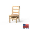 thumbnail image 3 of Foundations Little Scholars Kids Wooden Chair, 10", 2 pack, 3 of 5