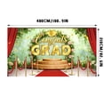 thumbnail image 2 of Graduation Season Banner Yard Sign Durable Polyester for High School College Graduation Celebration, 2 of 4