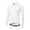 White, variant on Cycling Apparel Men Full Zip Long Sleeve for MTB Road Bike Cycling Shirt Performance Comfort