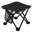 thumbnail image 1 of koolsoo Folding Chair Lightweight Stool Camping Stool for Beach Picnic Outdoor large black large, 1 of 9