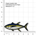thumbnail image 4 of Yellowfin Tuna Embroidered Iron-on Patch | Clayton Jewelry Labs, 4 of 5
