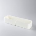 thumbnail image 2 of White Self-Adhesive Wall-Mounted Bedside Shelf Organizer Storage Box for Headphone Remote Controls Glasses Cell Phones Home Office Wall-Mounted Storage Box Organizer, 2 of 5