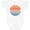 AA-White, variant on Inktastic Lake Placid Retro Sunset Boys or Girls Baby Bodysuit