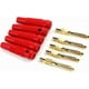 thumbnail image 5 of 4mm Musical Speaker Cable Wire Pin Banana Gold Plated Connectors Socket Red Black Blue Green Yellow(Red,20 Pcs), 5 of 5