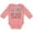 Mauve, variant on My Aunt Loves Me Boys or Girls Long Sleeve Baby Bodysuit